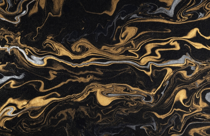 marble pattern with gold and black color